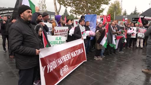 Niğde’de Filistin’e destek yürüyüşü yapıldı