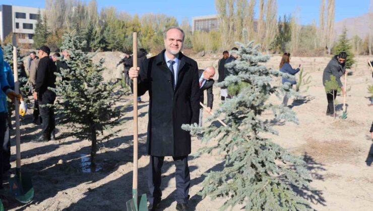 Niğde’de yeşil kampüs çalışmaları devam ediyor