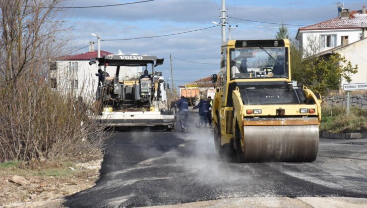 Pelitözü’nde yollar yeni asfalta kavuştu