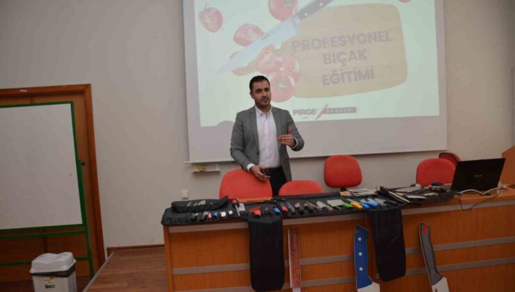 Profesyonel bıçak eğitimi ve kullanımı semineri EMYO’da gerçekleştirildi