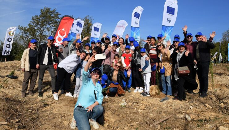 Samsun AB Bilgi Merkezi’nden fidan dikme etkinliği