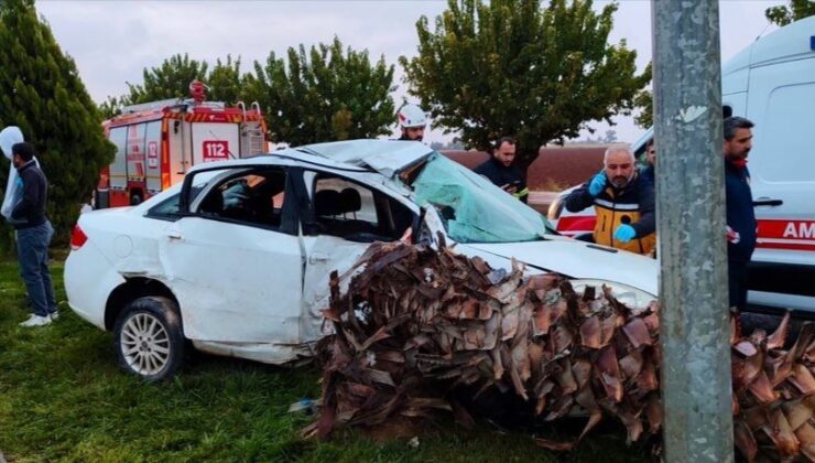 Şanlıurfa’da trafik kazası : 4 yaralı