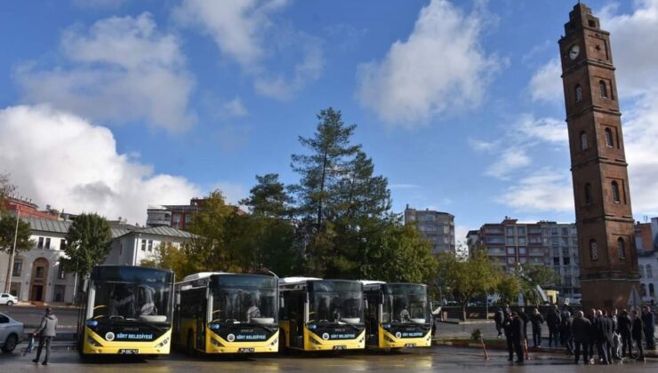 Siirt Belediyesi mevcut araç filosunu genişletti