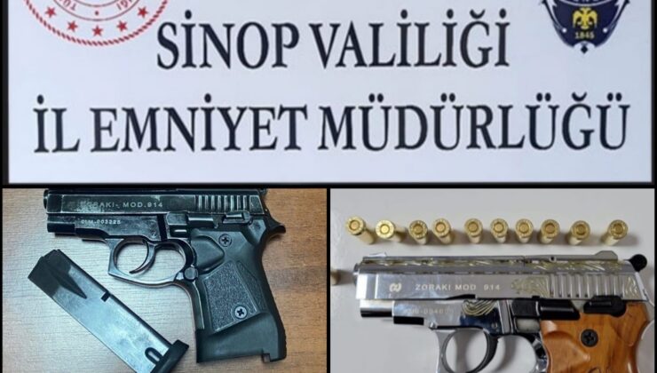 Sinop’ta magandalara suçüstü: 2 gözaltı