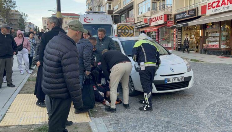 Sinop’ta trafik kazası: 1 hafif yaralı