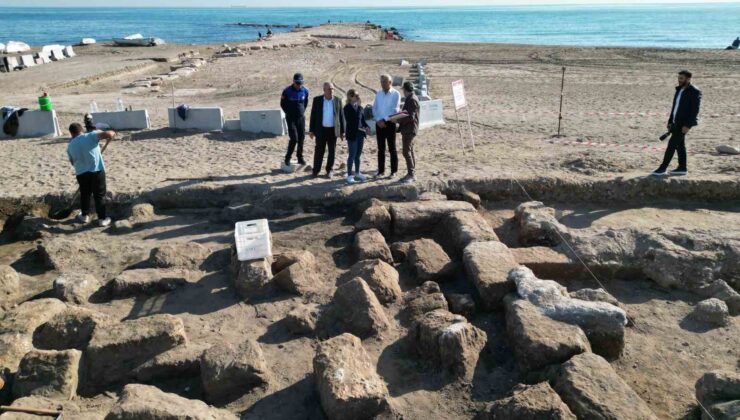 Soli Pompeipolis Antik Kenti’nde kazı çalışmaları devam ediyor