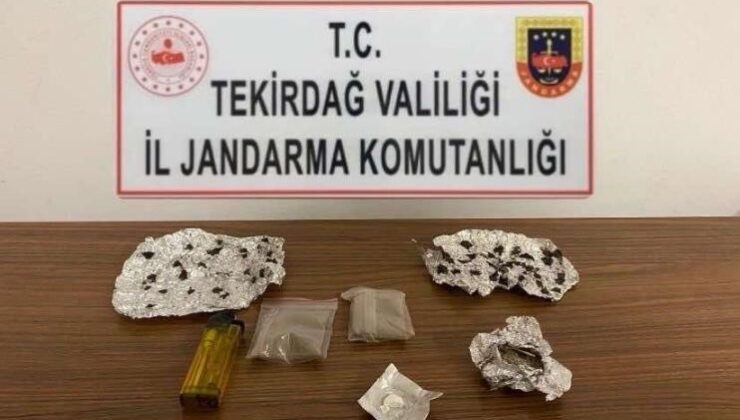 Tekirdağ’da uyuşturucuya geçit yok: 5 gözaltı