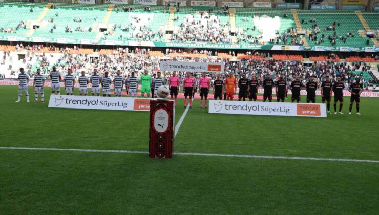 Trendyol Süper Lig: Konyaspor: 0 – Fatih Karagümrük: 0 (İlk yarı)