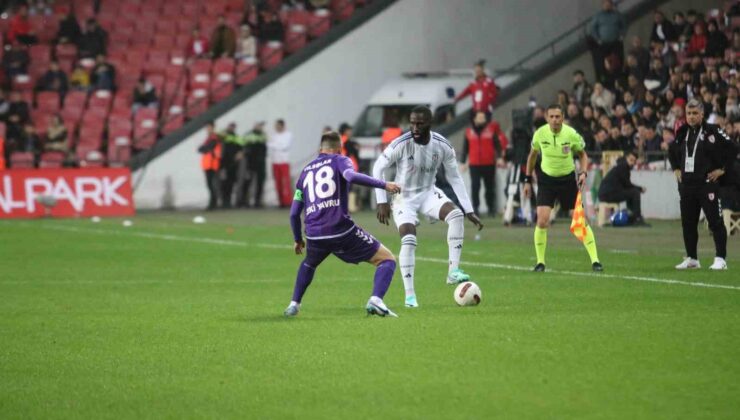 Trendyol Süper Lig: Samsunspor: 1 – Beşiktaş: 1 (Maç devam ediyor)