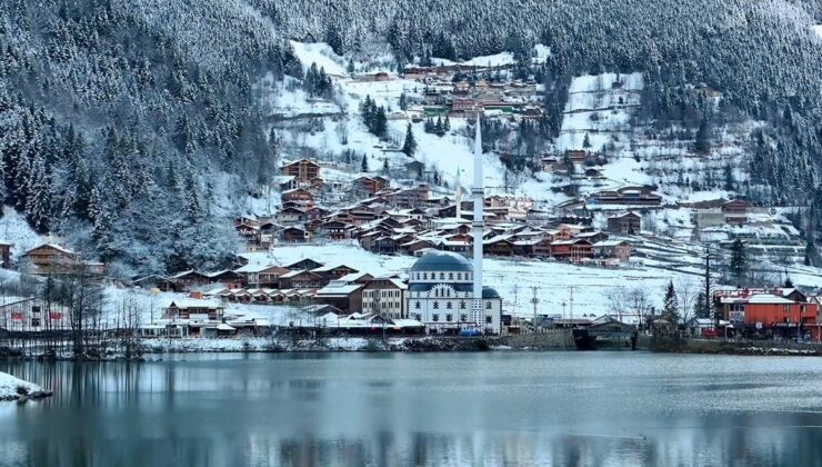 Uzungöl’den kar manzaraları