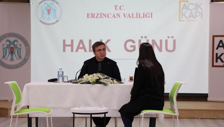 Vali Aydoğdu, “Halk Günü” toplantısında vatandaşları dinledi