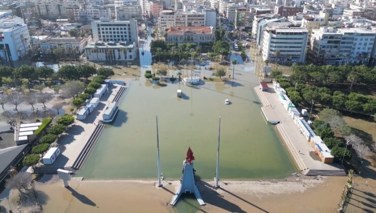 Venedik’e dönen İskenderun dron ile görüntülendi