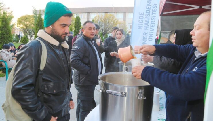 Vize Haftasında Çorbalar Niğde Belediyesi’nden