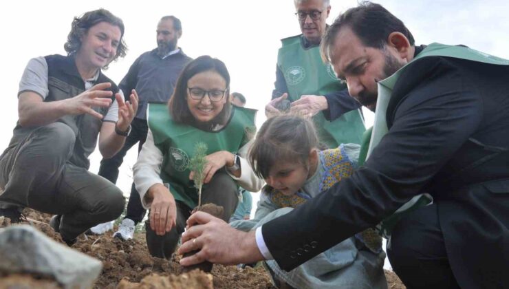 Yalova’da 11.11’de fidanlar toprakla buluştu