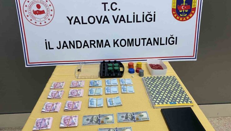 Yalova’da kumar operasyonda 31 kişiye 125 bin lira ceza