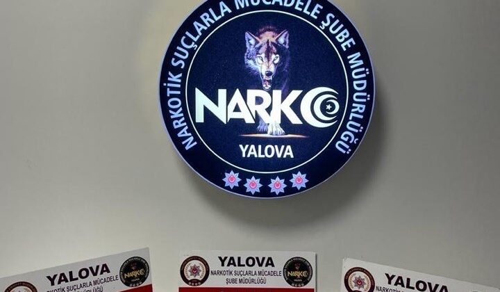 Yalova’daki uyuşturucu operasyonlarında 2 gözaltı