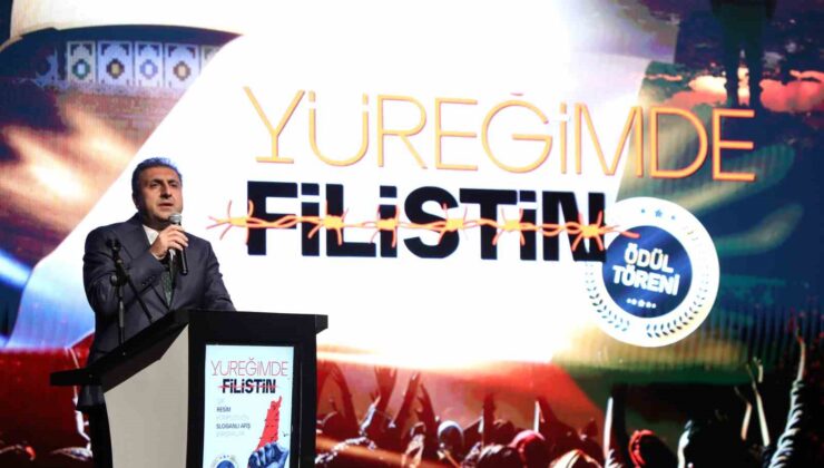 “Yüreğimde Filistin” yarışmasında ödüller sahiplerini buldu