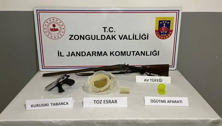 Zonguldak’da uyuşturucu operasyonu: 4 tutuklama