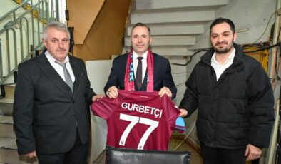 Başkan Tutuk Trabzonspor’luların Misafiri Oldu
