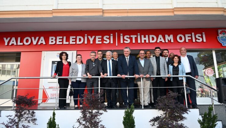 Yalova Belediyesi İstihdam Ofisi Törenle Açıldı