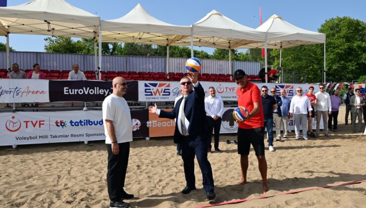 U22 Plaj Voleybolu Avrupa Şampiyonası Yalova’da Start Aldı