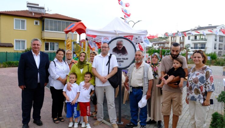 Mimar Ergüder Falay’ın Adı Parkta Yaşayacak