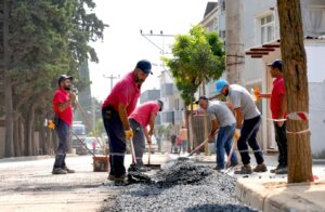 Yalova Belediyesi'Nden Radar Caddesi'Nde Asfalt Yama Çalışması