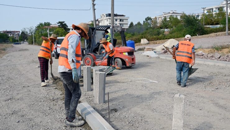 Yalova Belediyesi’nden Dere Mahallesi’ne Yeni Parke Yolu