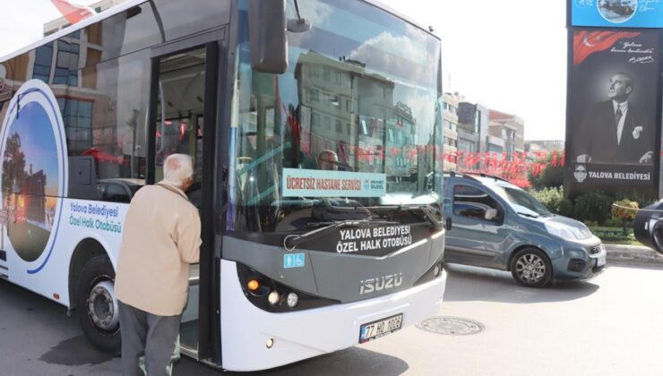 Hastaneye Ücretsiz Ulaşım Seferleri Başladı