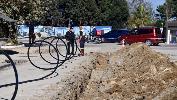 İçme Suyu Bağlantı Hattı Çalışmaları Yapılıyor