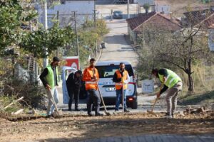 Sansar Sokakta Bakım Ve Onarım Çalışması