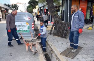 Sonbahar Yağışları Öncesi Mazgallara Temizlik Çalışması