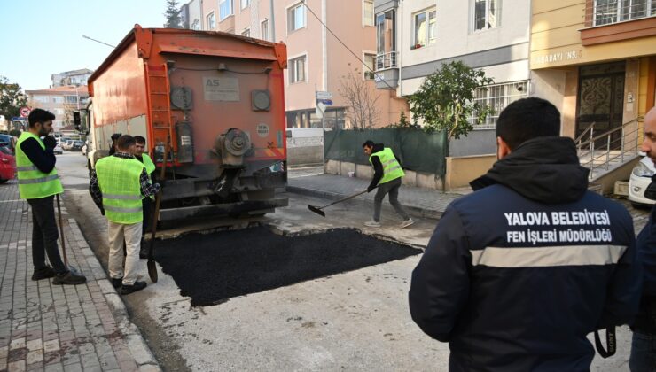 Asfalt Yama Çalışmalarımız Devam Ediyor