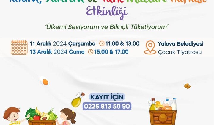 Yalova Belediyesi’nden Çocuklar İçin Özel Etkinlik