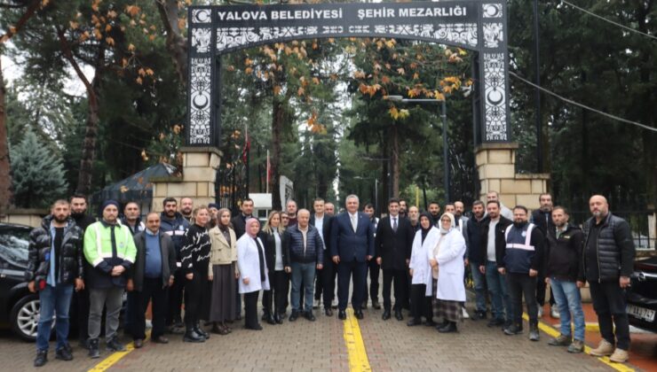 Yalova Belediyesi, Mezarlık Hizmetleriyle Vatandaşın Yanında