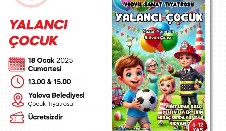 Yalova Belediyesi'Nden Eğlenceli Tiyatro Etkinliği